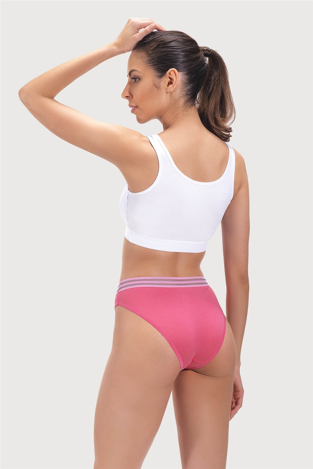 basic-spor-cotton-bikini-women-panty-with-elastic-waistband-ch0338-g-pembe-1-4