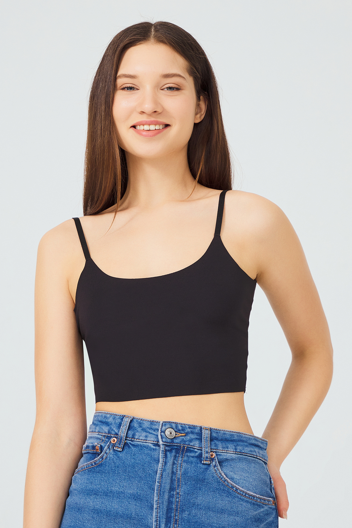laser-cut-seamless-bustier-crop-top-with-adjustable-thin-straps-ch1752-black-1-1